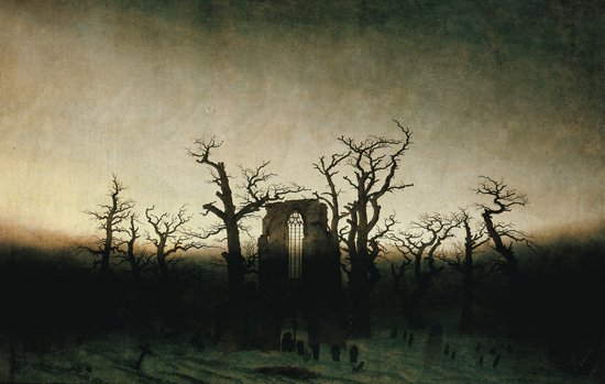 Caspar David Friederich “The Abbey in the Oakwood (oil), 1810