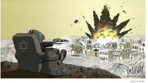 Gaza cartoon