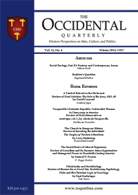 The Occidental Quarterly - Winter 2016-2017