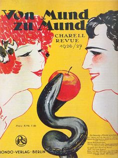 Revue poster from the Weimar Republic