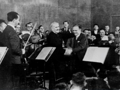 阿图罗·托斯卡尼尼与巴勒斯坦交响乐团