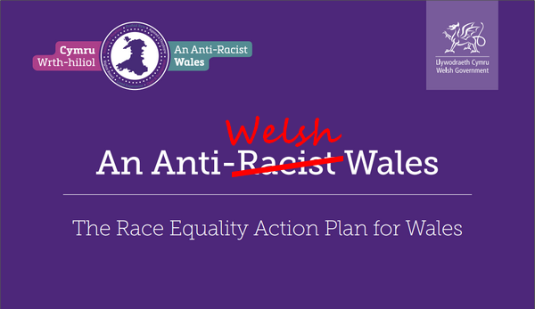 An Anti-Welsh Wales: the cover of Welsh Labour’s Race-Equality Action Plan