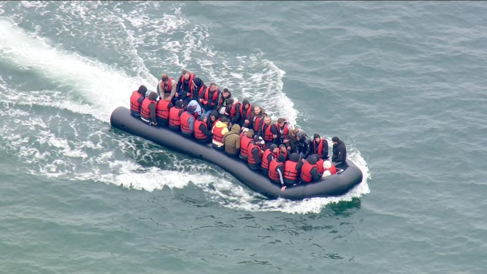 Wasps on the waves: illegal migrants crossing the English Channel