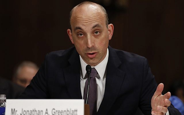 The ugly, evil and truth-hating Jew Jonathan Greenblatt, head of the anti-White ADL